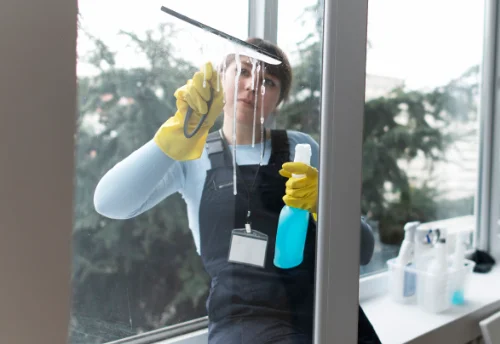 Nettoyage de vitres intérieures et extérieures à Soleymieux